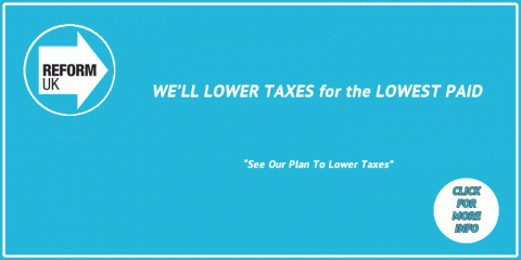 lower taxes for the lowest paid small banner